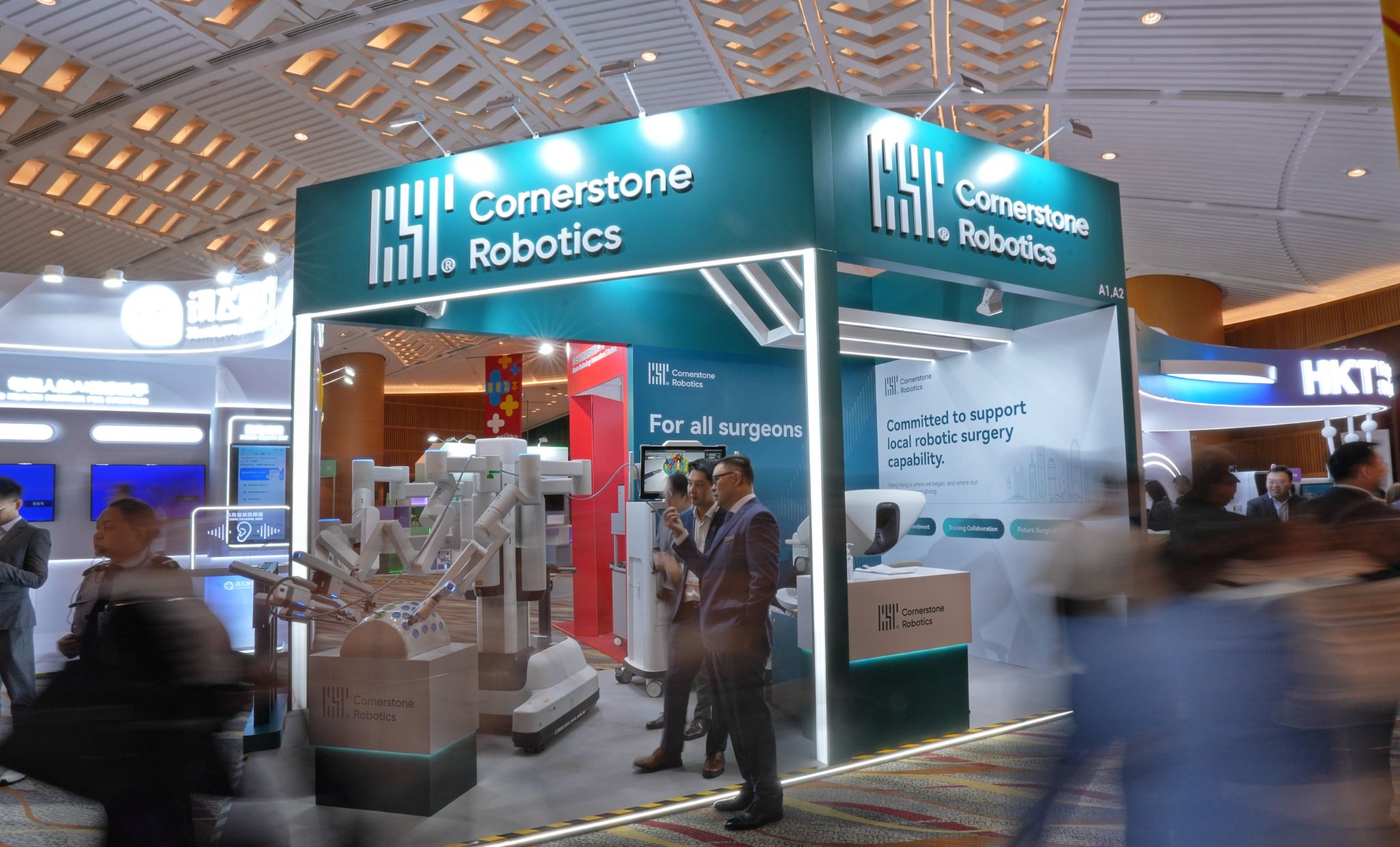 Cornerstone Robotics Highlights Homegrown Innovation by Showcasing Sentire® and CV3000 at HAC 2026